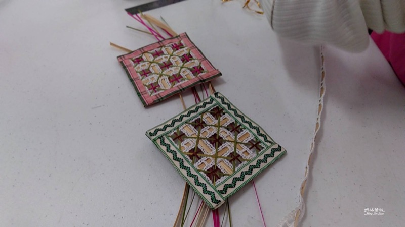 花好月圓竹編蕾絲杯墊 DIY 課程